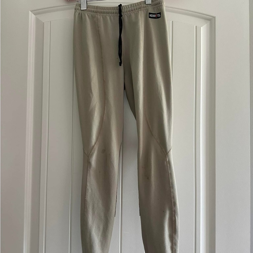 Kerrits Tan Joggers with Elastic Waistband
